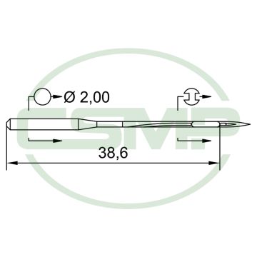 62X57X130 SINGER PACK OF 10 NEEDLES 3260-01 DISCONTINUED 62X57X130 SINGER PACK OF 10 NEEDLES 3260-01 DISCONTINUED