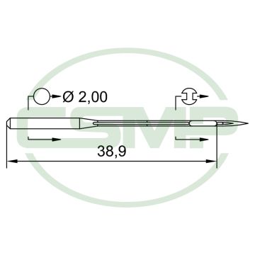 UY128GAS SES BLUKOLD SIZE 80 PACK OF 10 NEEDLES SCHMETZ DISCONTINUED