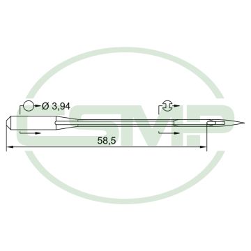 UY9848GS SIZE 300 PACK OF 10 NEEDLES ORGAN