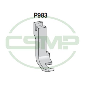 P983 SOLID PRESSER FOOT
