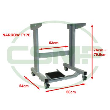 RUC RESPONSE STAND 20" SHORT TYPE WITH CASTORS