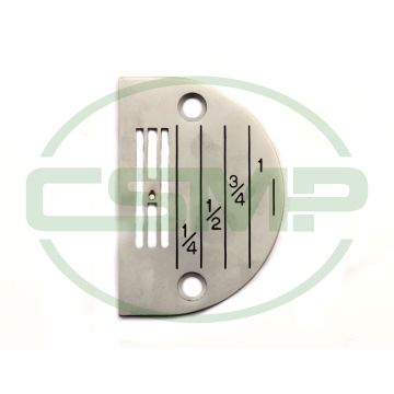 S03883-2-01 NEEDLE PLATE E14 BROTHER GENUINE S03883-2-01 NEEDLE PLATE E14 BROTHER GENUINE