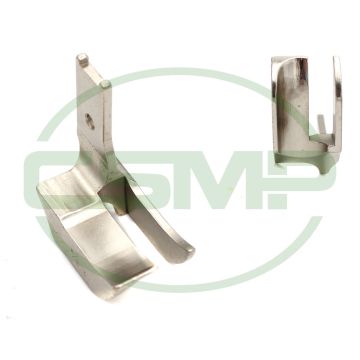 S31X5/8 = 16MM OUTSIDE PIPING FOOT USE WITH INNER FOOT S30X5/8 S31X5/8 = 16MM OUTSIDE PIPING FOOT USE WITH INNER FOOT S30X5/8