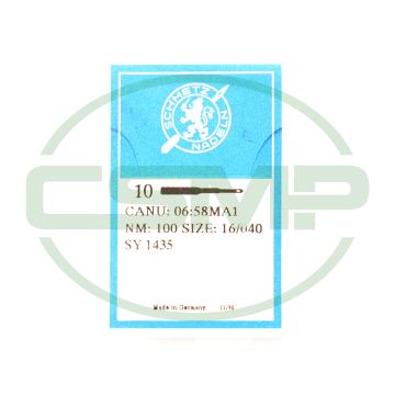 SY1435 SIZE 100 PACK OF 10 NEEDLES SCHMETZ DISCONTINUED
