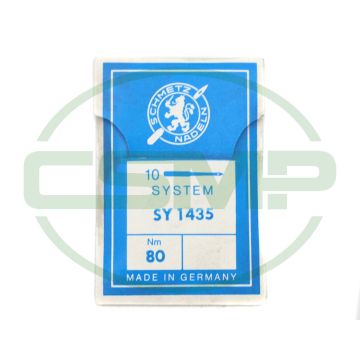 SY1435 SIZE 80 PACK OF 10 NEEDLES SCHMETZ DISCONTINUED