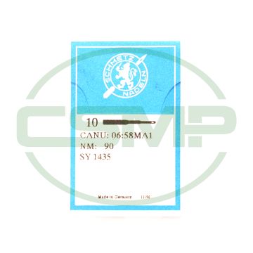 SY1435 SIZE 90 PACK OF 10 NEEDLES SCHMETZ SY1435 SIZE 90 PACK OF 10 NEEDLES SCHMETZ