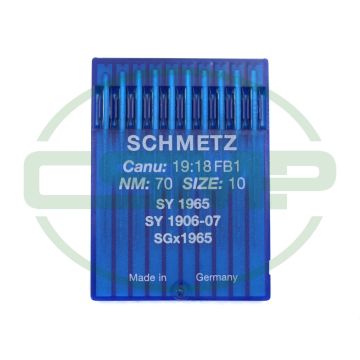 SY1965 SUK SIZE 70 PACK OF 10 NEEDLES SCHMETZ