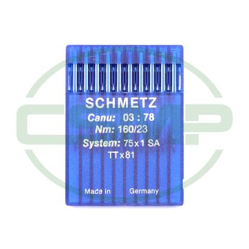 TTX81 SIZE 160 PACK OF 10 NEEDLES DISCONTINUED TTX81 SIZE 160 PACK OF 10 NEEDLES DISCONTINUED