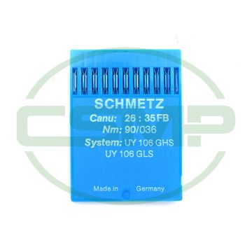 UY106GHS SIZE 90 PACK OF 10 NEEDLES SCHMETZ DISCONTINUED UY106GHS SIZE 90 PACK OF 10 NEEDLES SCHMETZ DISCONTINUED