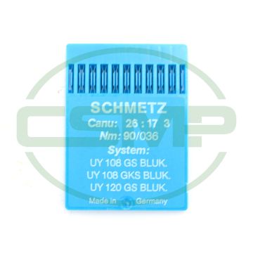 UY108GKSBLUK SIZE 90 PACK OF 10 NEEDLES SCHMETZ DISCONTINUED UY108GKSBLUK SIZE 90 PACK OF 10 NEEDLES SCHMETZ DISCONTINUED