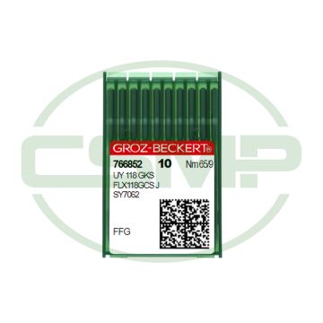 UY118 GKS FFG SIZE 65 PACK OF 10 NEEDLES GROZ BECKERT