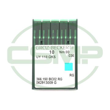 UY118 GKS SIZE 80 PACK OF 10 NEEDLES GROZ BECKERT