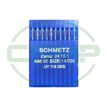 UY118 GKS SIZE 90 PACK OF 10 NEEDLES SCHMETZ