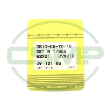 UY121GSX70 SINGER PACK OF 10 NEEDLES DISCONTINUED