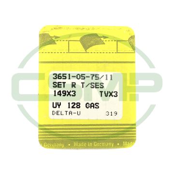 UY128GAS SES SIZE 75 PACK OF 10 NEEDLES SINGER DISCONTINUED