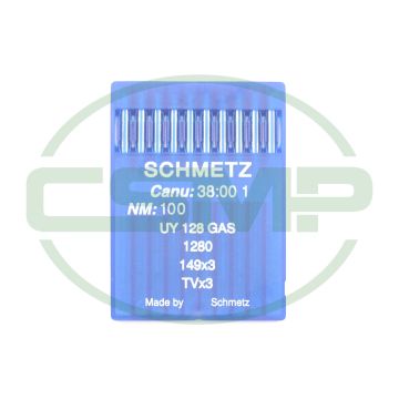 UY128GAS SIZE 100 PACK OF 10 NEEDLES SCHMETZ