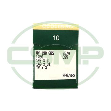 UY128GBS GEBEDUR SIZE 65 PACK OF 10 NEEDLES GROZ BECKERT DISCONTINUED