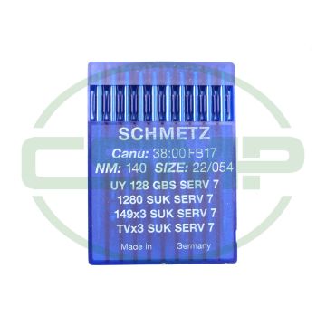 UY128GBS SERV7 SIZE 140 PACK OF 10 NEEDLES DISCONTINUED