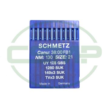 UY128GBS SIZE 130 PACK OF 10 NEEDLES SCHMETZ UY128GBS SIZE 130 PACK OF 10 NEEDLES SCHMETZ
