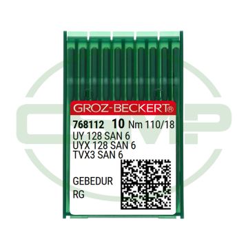 UY128SAN6 GEBEDUR SIZE 110 GB PACK OF 10 NEEDLES