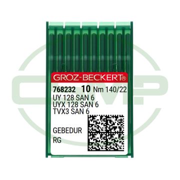 UY128SAN6 GEBEDUR SIZE 140 GB PACK OF 10 NEEDLES