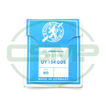 UY154GDS SIZE 80 PACK OF 10 NEEDLES SCHMETZ