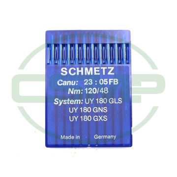 UY180 GLS SIZE 120 PACK OF 10 NEEDLES SCHMETZ