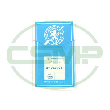 UY9854GS SIZE 125 PACK OF 10 NEEDLES SCHMETZ DISCONTINUED