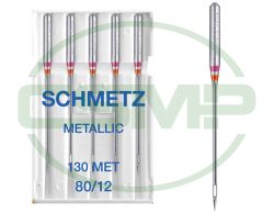 SCHMETZ METALLIC SIZE 80 PACK OF 5 NEEDLES
