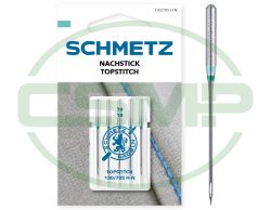 SCHMETZ TOPSTITCH SIZE 70 PACK OF 5 CARDED