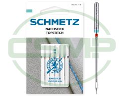 SCHMETZ TOPSTITCH SIZE 80 PACK OF 5 CARDED