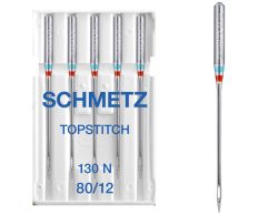 SCHMETZ TOPSTITCH SIZE 80 PACK OF 5 NEEDLES