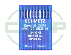 134-35CL SIZE 120 PACK OF 10 NEEDLES SCHMETZ