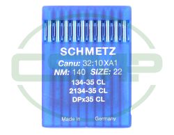 134-35CL SIZE 140 PACK OF 10 NEEDLES SCHMETZ