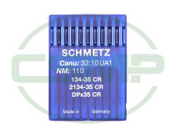 134-35CR SIZE 110 PACK OF 10 NEEDLES SCHMETZ