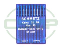 134-35 FORTE SIZE 90 PACK OF 10 NEEDLES SCHMETZ DISCONTINUED
