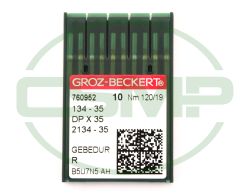 134-35 GEBEDUR SIZE 120 GROZ BECKERT PACK OF 10 NEEDLES