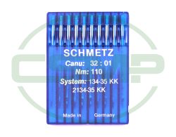 134-35KK SIZE 110 PACK OF 10 NEEDLES SCHMETZ DISCONTINUED