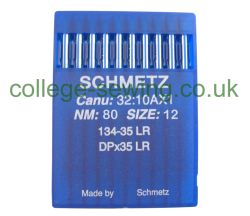 134-35LR SIZE 80 PACK OF 10 NEEDLES SCHMETZ