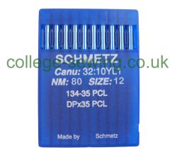 134-35PCL SIZE 80 PACK OF 10 NEEDLES SCHMETZ