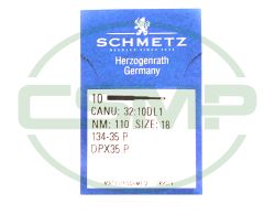 134-35P SIZE 110 PACK OF 10 NEEDLES SCHMETZ