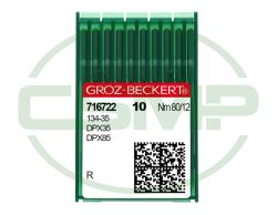 134-35R SIZE 80 PACK OF 10 NEEDLES GROZ BECKERT