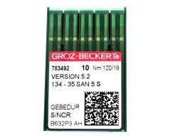 134-35 SAN 5 S GEBEDUR SIZE 120 PACK OF 10 NEEDLES