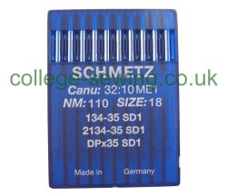 134-35SD1 SIZE 110 PACK OF 10 NEEDLES SCHMETZ