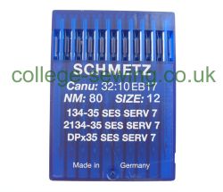134-35 SES SERV 7 SIZE 80 PACK OF 10 NEEDLES SCHMETZ