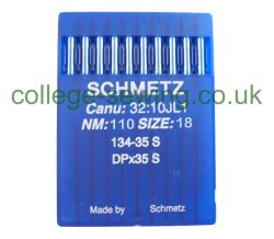 134-35S SIZE 110 PACK OF 10 NEEDLES SCHMETZ