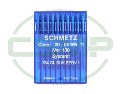 134CL SUK SERV1 SIZE 130 PACK OF 10 NEEDLES SCHMETZ DISCONTINUED