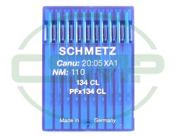 134CL SIZE 110 PACK OF 10 NEEDLES SCHMETZ