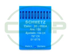 134CR SIZE 120 PACK OF 10 NEEDLES SCHMETZ