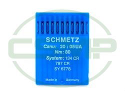 134CR SIZE 80 PACK OF 10 NEEDLES SCHMETZ